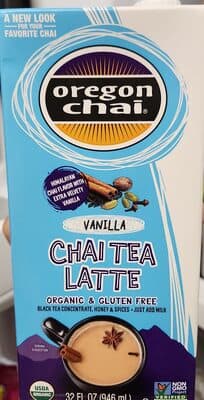 CHAI TEA LATTE, VANILLA