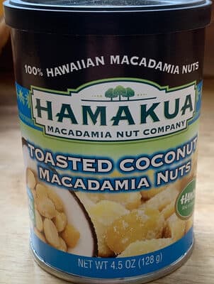 Toasted Coconut Macadamia Nuts