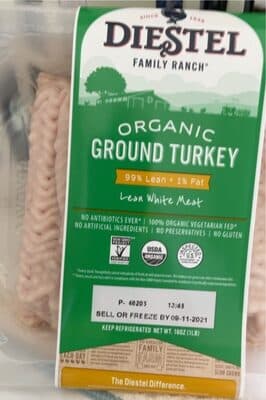 Organic Ground Turkey