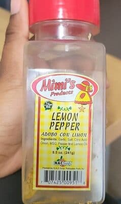 Lemon pepper
