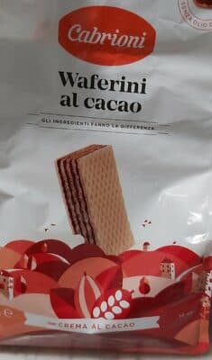 Waferini al cacao