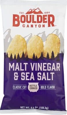 Malt Vinegar & Sea Salt Classic Cut Potato Chips