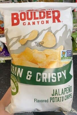 Jalapeño potato chips