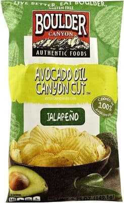 Jalapeno Avocado Oil Canyon Cut Kettle Cooked Potato Chips