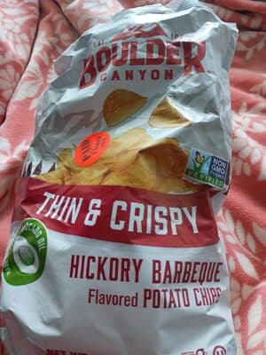 Hickory Barbecue Flavored Potato Chips