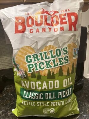 Classic Dill Pickle Kettle Style Potato Chips