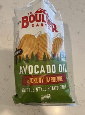 Avocado Oil Hickory Barbeque Kettle Style Potato Chips