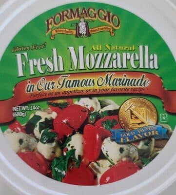 Fresh Mozzarella Salad In Our Famous Marinade