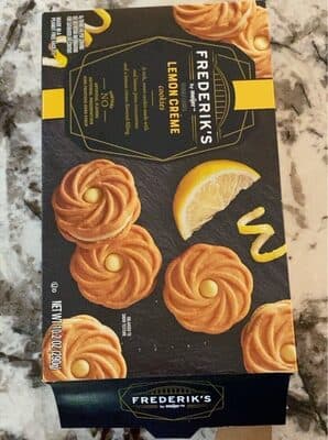 Fredriks Lemon Crème Cookies