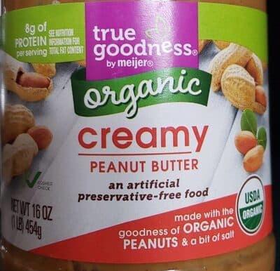 Creamy Peanut Butter