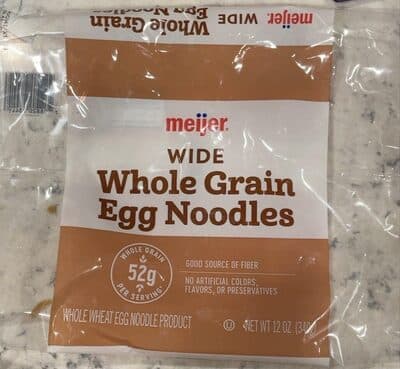Whole Grain Egg Noodles