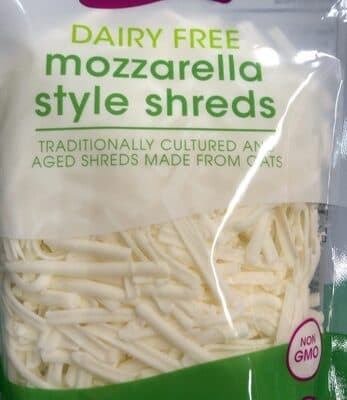 Dairy Free Mozzarella Shreds