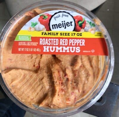 Roasted Red Pepper Hummus