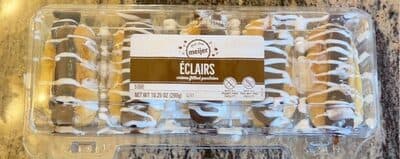 Eclairs Creme Filled Pastries