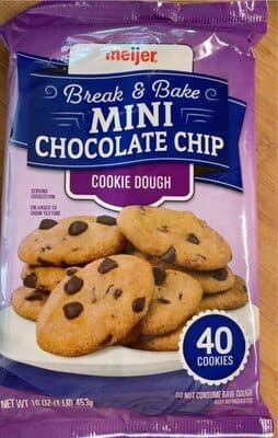 Mini Chocolate Chip Cookie Dough