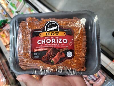Hot Chorizo Ground Sausage