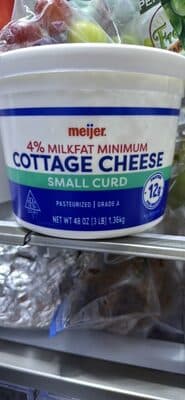 4% MILKFAT SMALL CURD COTTAGE CHEESE