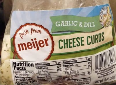 Garlic & Dill Cheese Curds