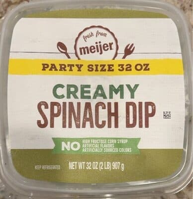 Creamy Spinach Dip