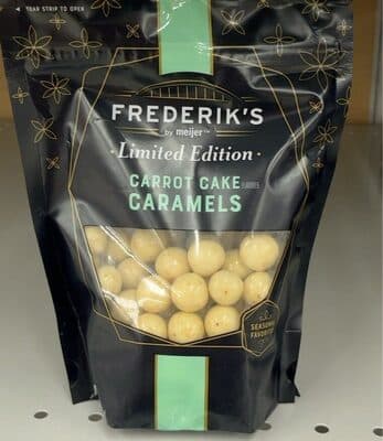 Carrot Cake Caramels