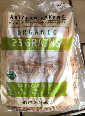 Organic 23 Grains and Seeds Bread