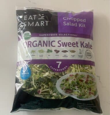 Organic sweet kale salad