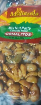 Mix nut patty