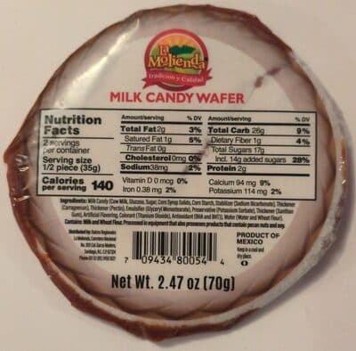 La Molienda, Milk Candy Wafers