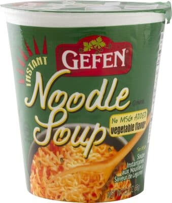 Vegetable Instant Noodle Soup