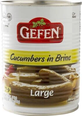 GEFEN, LARGE CUCUMBERS IN BRINE