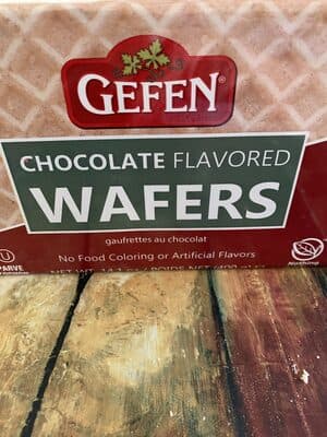 Chocolate Flavored Wafers