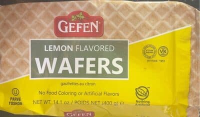 Lemon Flavored Wafers