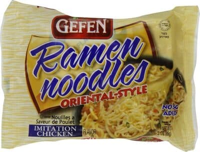 Imitation Chicken Flavor Oriental-Style Ramen Noodles