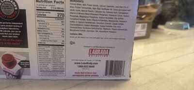 Labrada Lean Body Chocolate Ready-to-Drink Protein Shake