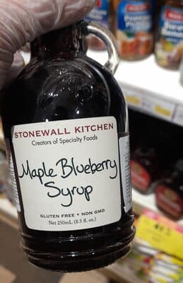 Maple Blueberry Syrup