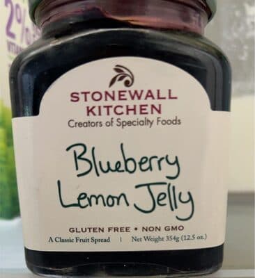 Blueberry lemon jelly