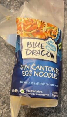 Thin Cantonese Egg Noodles