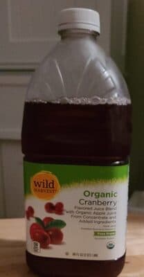 Cranberry Flavored Juice Blend With Organic Apple Juice From Concentrate