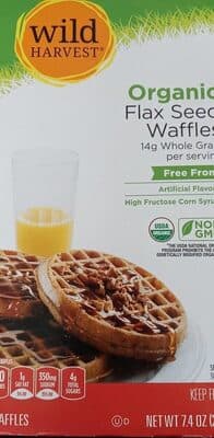 Organic Flax Seed Waffles