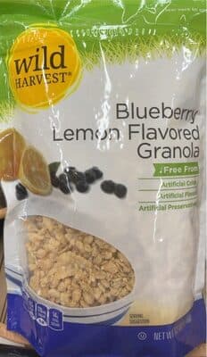 Blueberry Lemon Flavored Granola