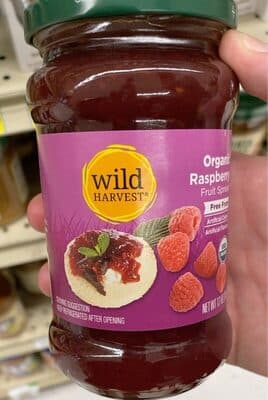 Raspberry Organic Fruit Spread