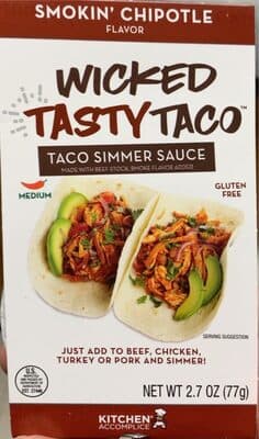 Medium Smokin' Chipotle Taco Simmer Sauce