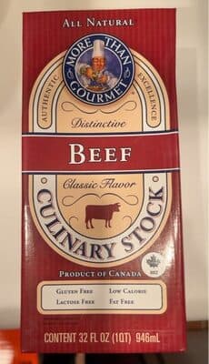Beef Culinary Stock
