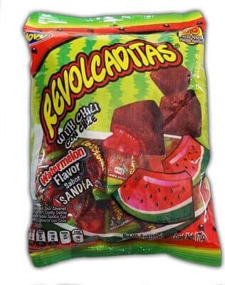 Revolcaditas With Chili Watermelon