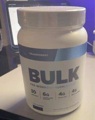 Bulk Preworkout