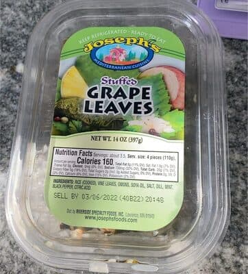 Stuffed Grape Leaves