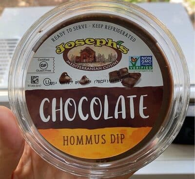 Chocolate Hummus Dip