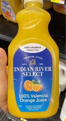 Indian River Select Premium 100% Valencia Orange Juice