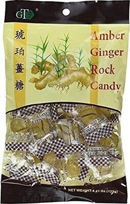 Amber Rock Ginger Candy