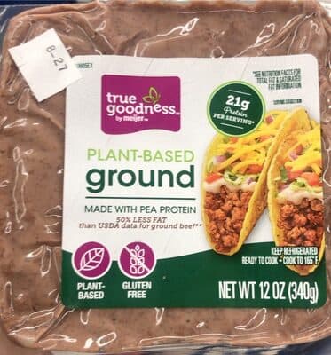 Plant based ground